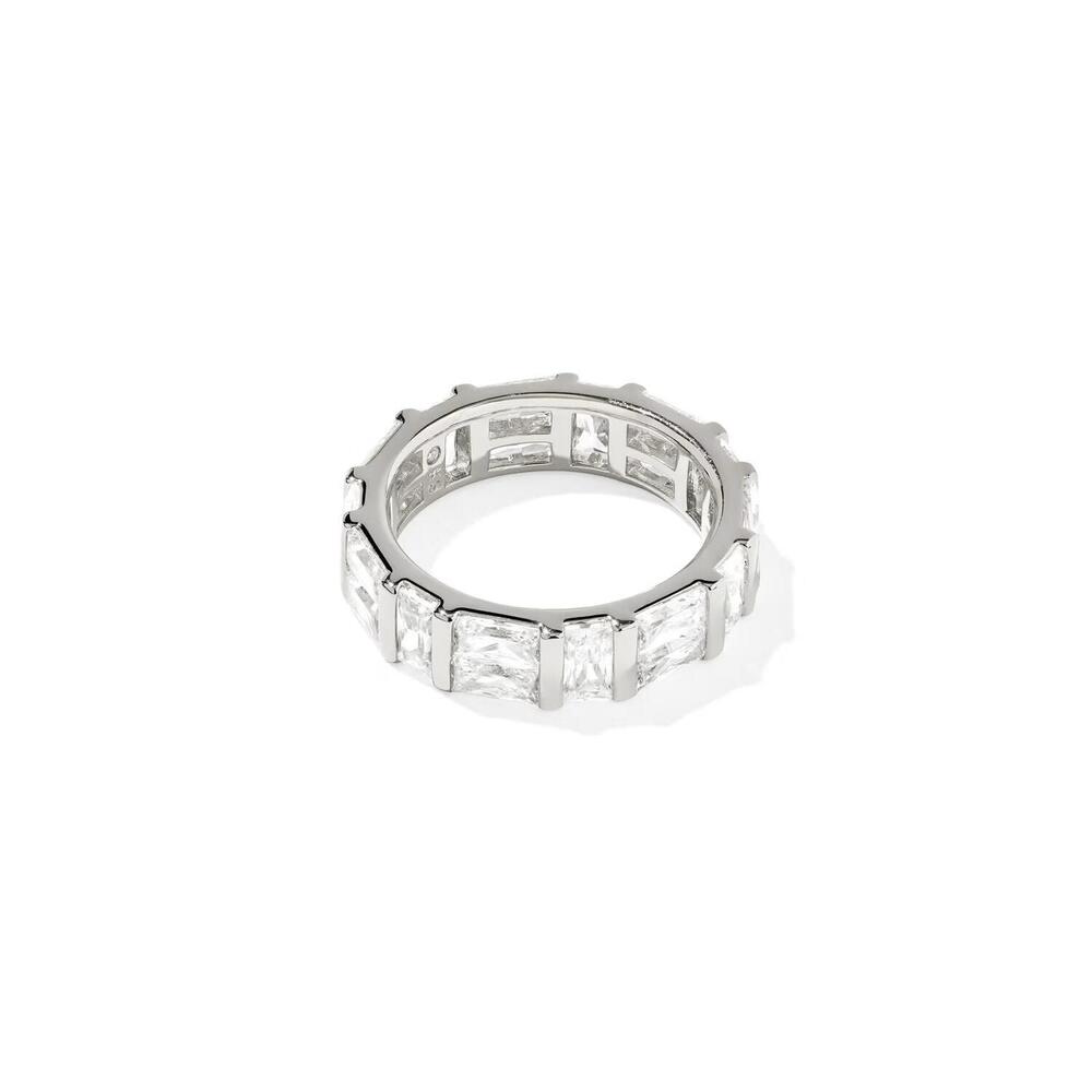 NEW KENDRA SCOTT women's jamie ring in silver